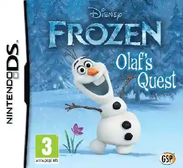 Disney Frozen - Olaf's Quest (USA)-Nintendo DS